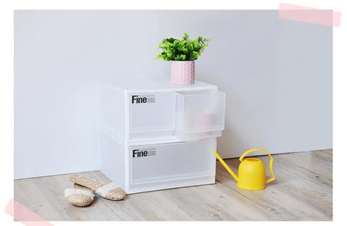 Fine กล่องลิ้นชัก เก็บเครื่องสำอางค์ ครีมบำรุงผิว สวยงามน่าใช้ จุของได้เยอะ